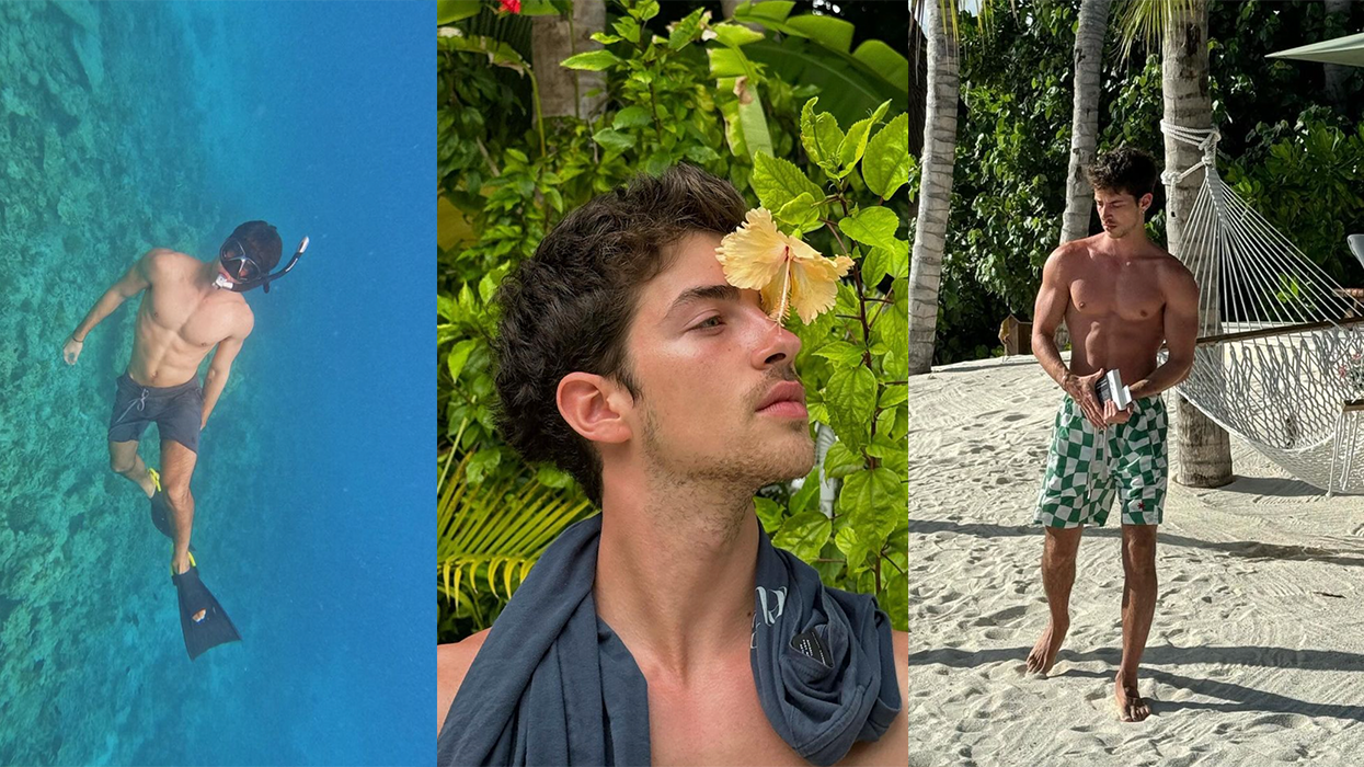 Manu Ríos shows off his chiseled body as he lives the life we all wish we had