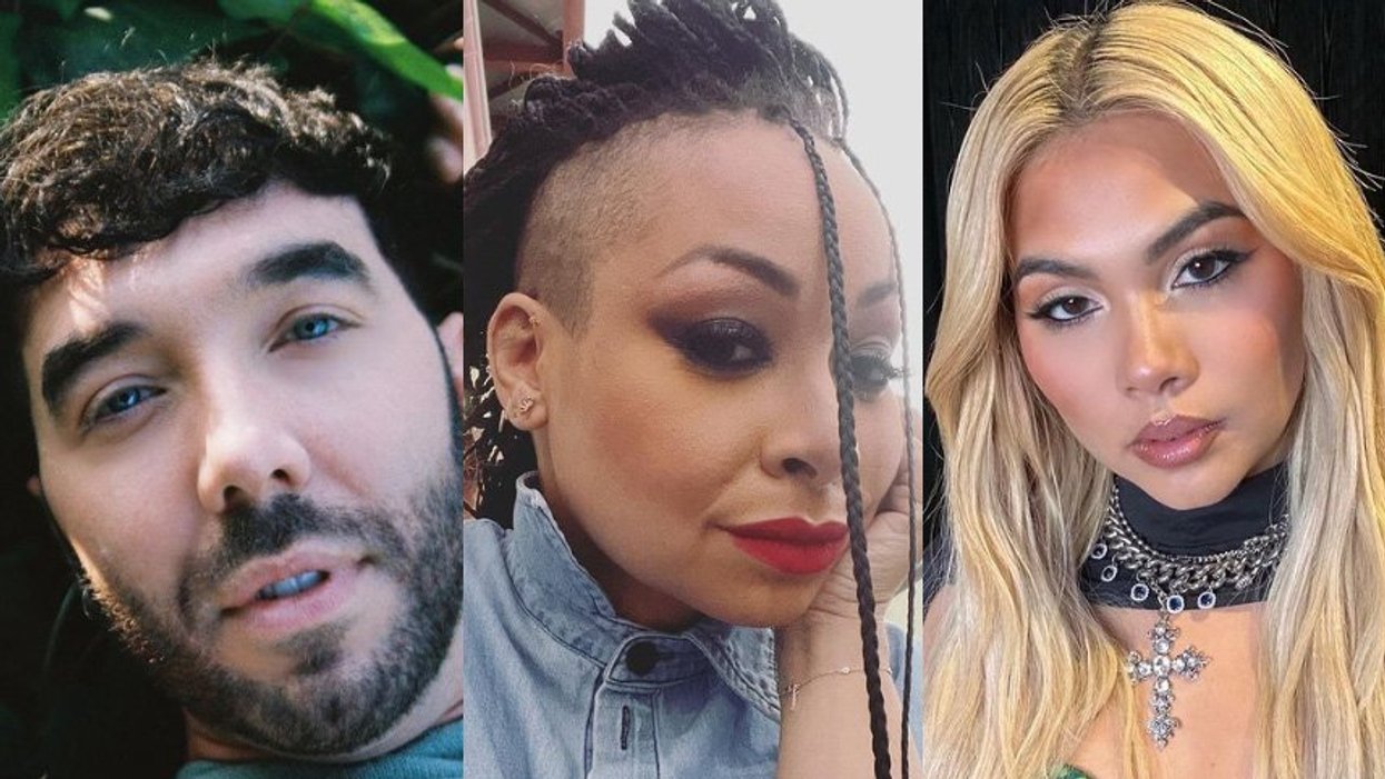 Mathew Scott Montgomery, Raven-Symoné and Haley Kiyoko