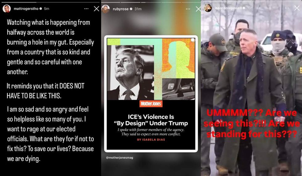 Matt Rogers; Ruby Rose; Isaac Cole Powell