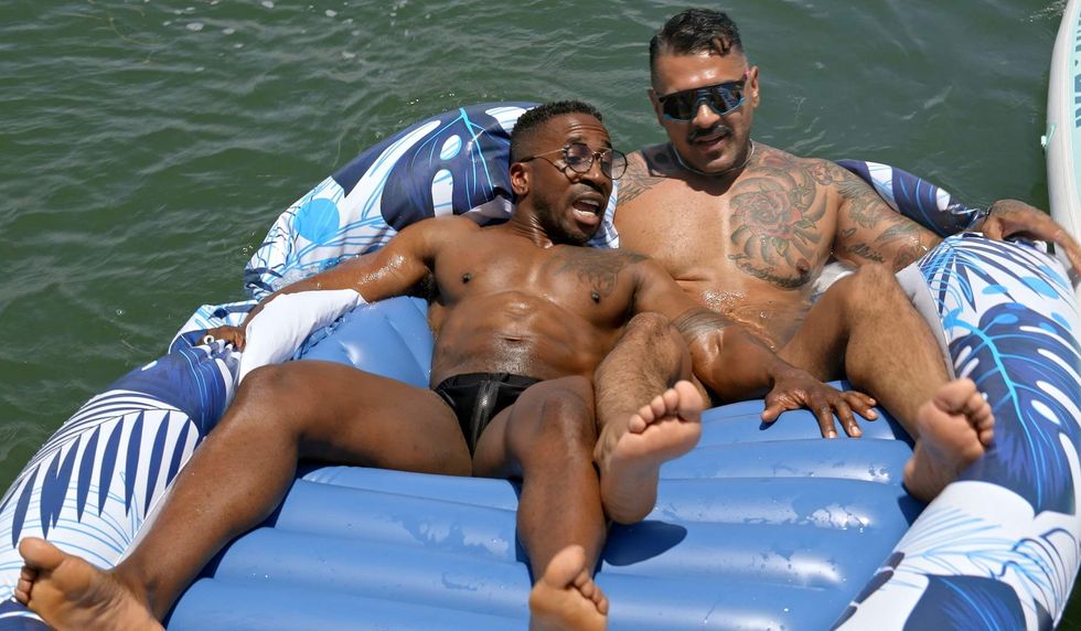 Max Konner and Boomer Banks in 'Ultimate Boys Trip.'