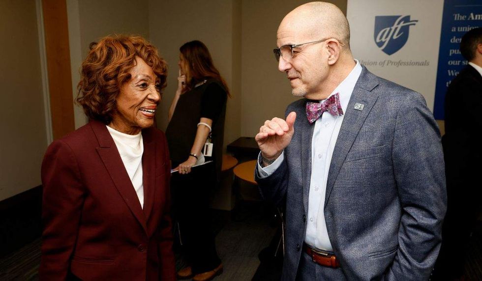 maxine waters and brian k. bond speak