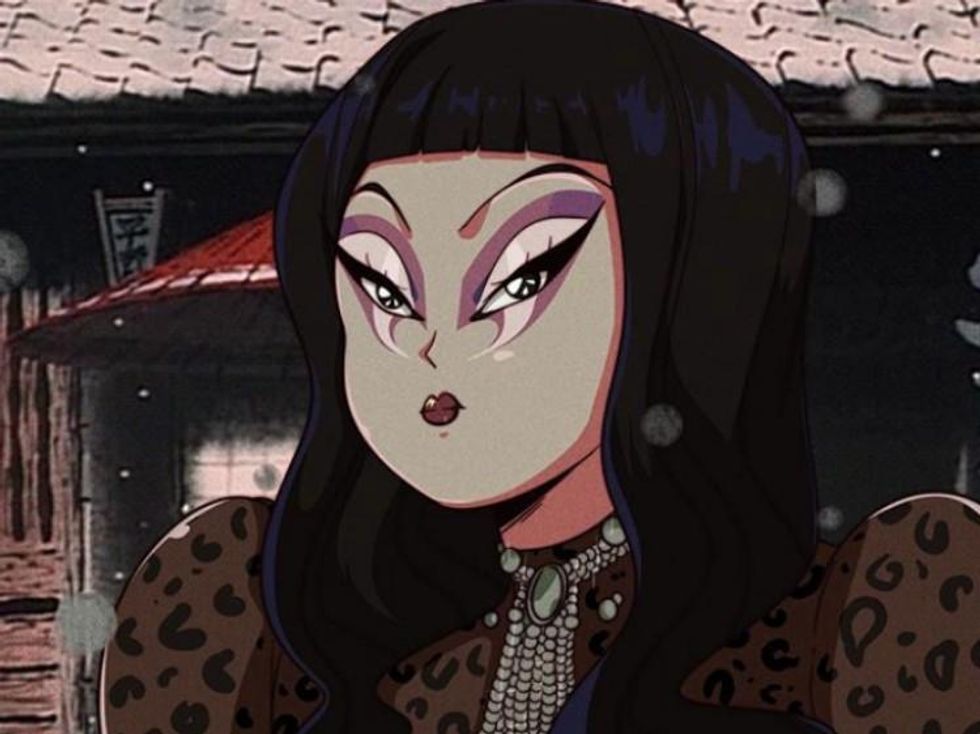 Meet the Artist Who Turns Drag Queens Into Anime-Style Masterpieces