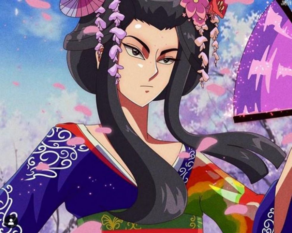 Meet the Artist Who Turns Drag Queens Into Anime-Style Masterpieces