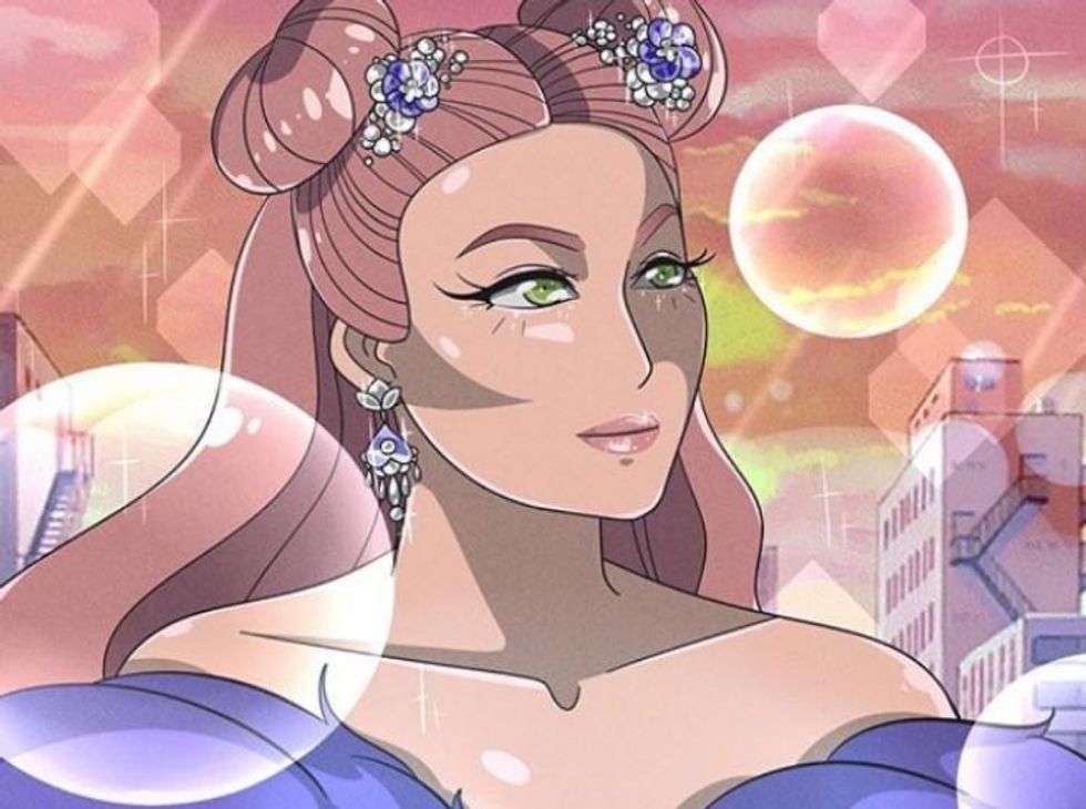 Meet the Artist Who Turns Drag Queens Into Anime-Style Masterpieces