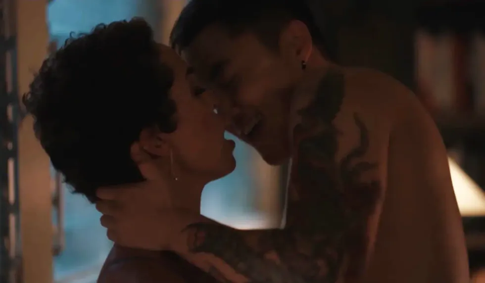 Micah and Maribel\u200b in The L Word: Generation Q