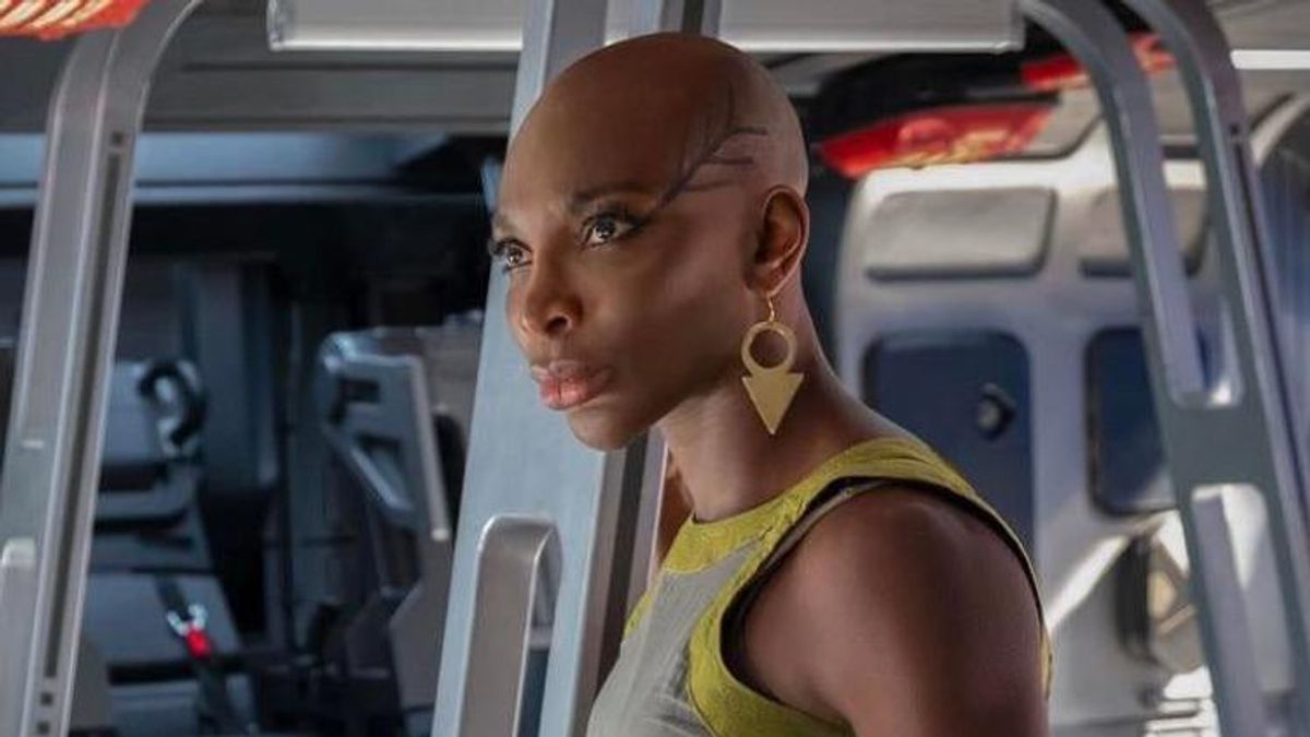 Michaela Coel in Black Panther: Wakanda Forever