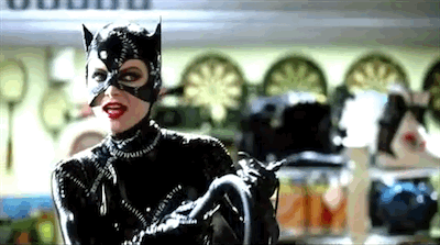 Michelle Pfeiffer as Catwoman.