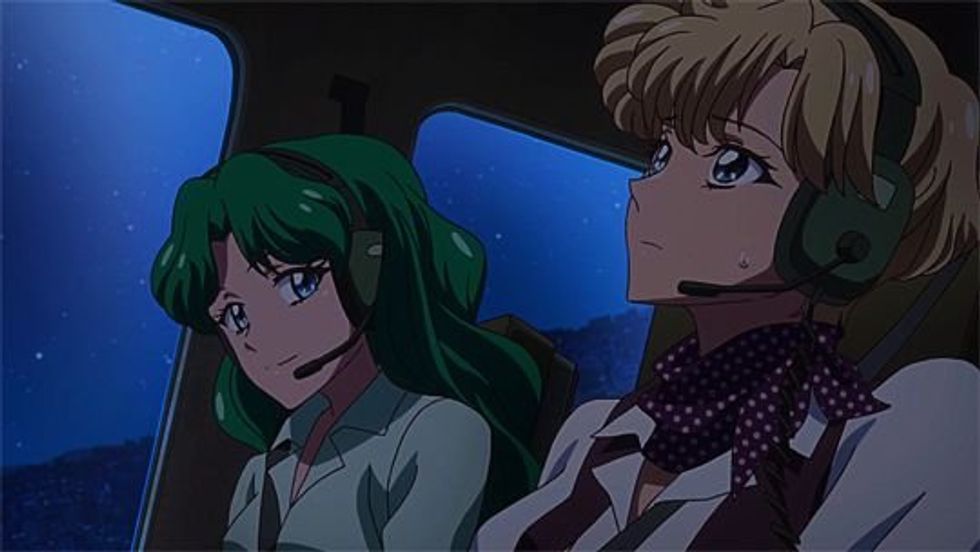 Michiru Kaiou and Haruka Tenoh -- Sailor Moon