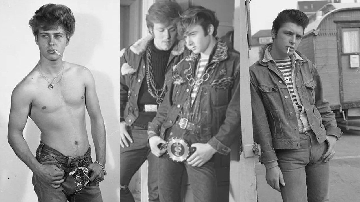 mid-century photos of Swiss rebel youth