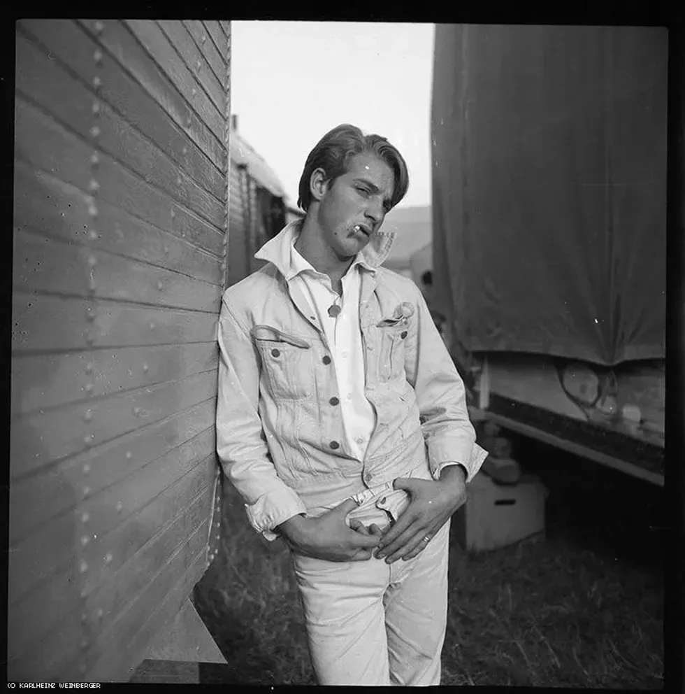 mid-century photos of Swiss rebel youth