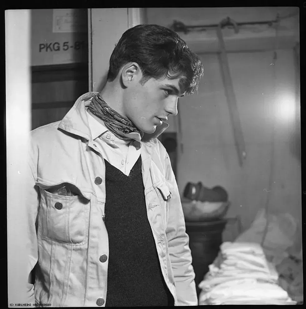 mid-century photos of Swiss rebel youth