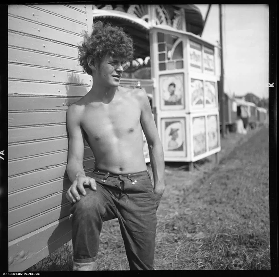 mid-century photos of Swiss rebel youth