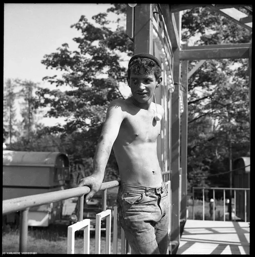 mid-century photos of Swiss rebel youth