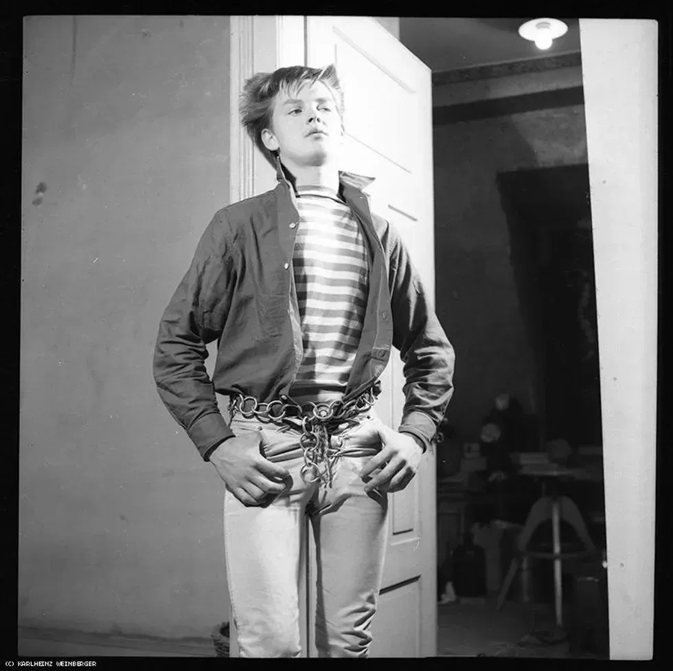 mid-century photos of Swiss rebel youth