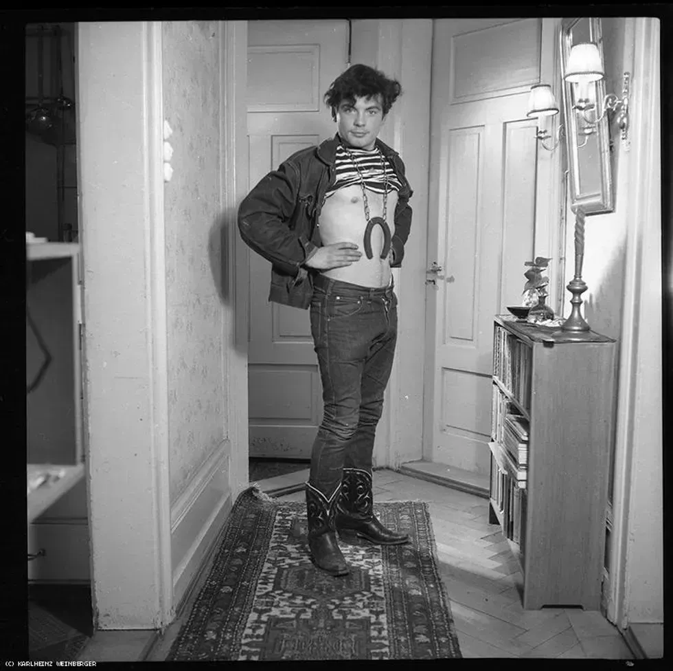 mid-century photos of Swiss rebel youth