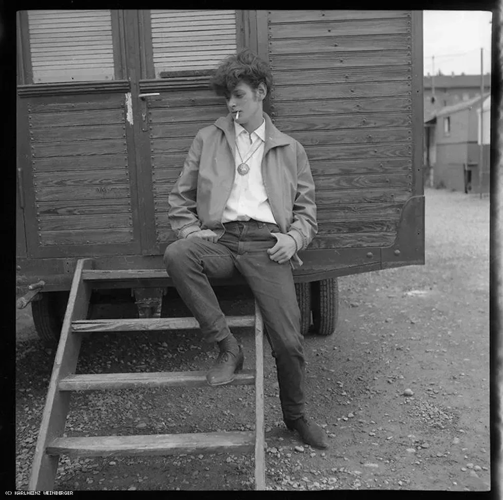 mid-century photos of Swiss rebel youth