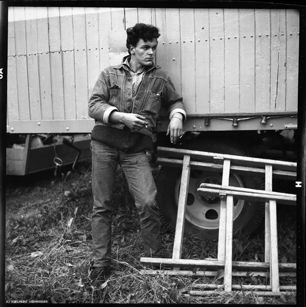 mid-century photos of Swiss rebel youth