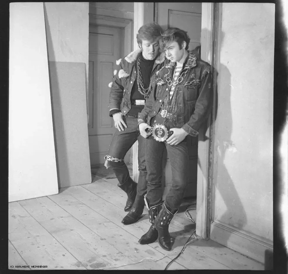 mid-century photos of Swiss rebel youth