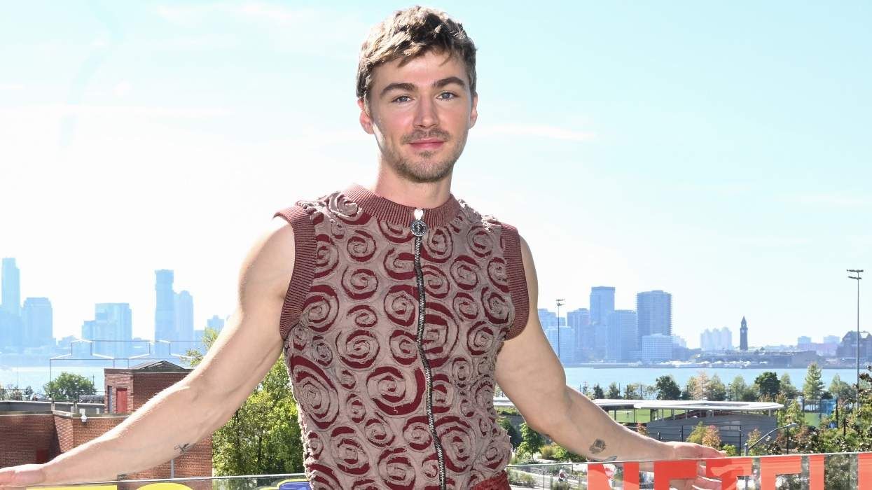 Miles Heizer attends Netflix's BOOTS Camp, Clips & Convo at The Standard Highline on October 04, 2025 in New York City.