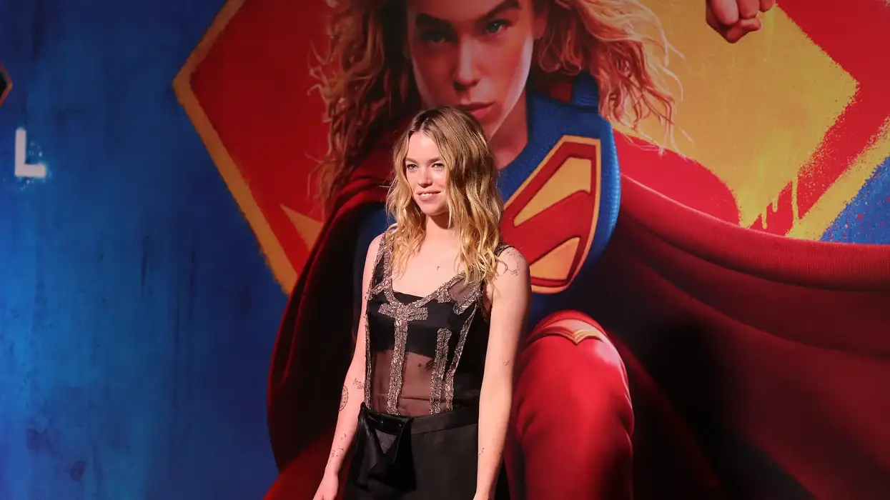 Milly Alcock attends the red carpet for the movie