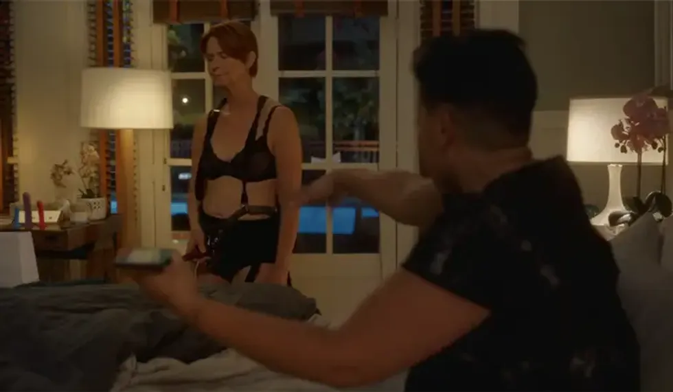 Miranda and Che in And Just Like That\u2026