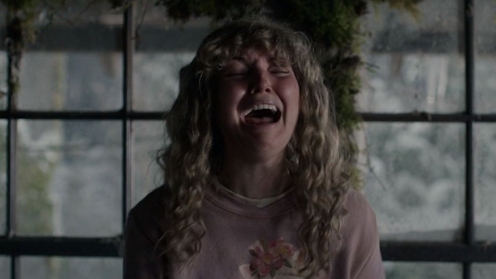 Misty screaming "I'm fine!"