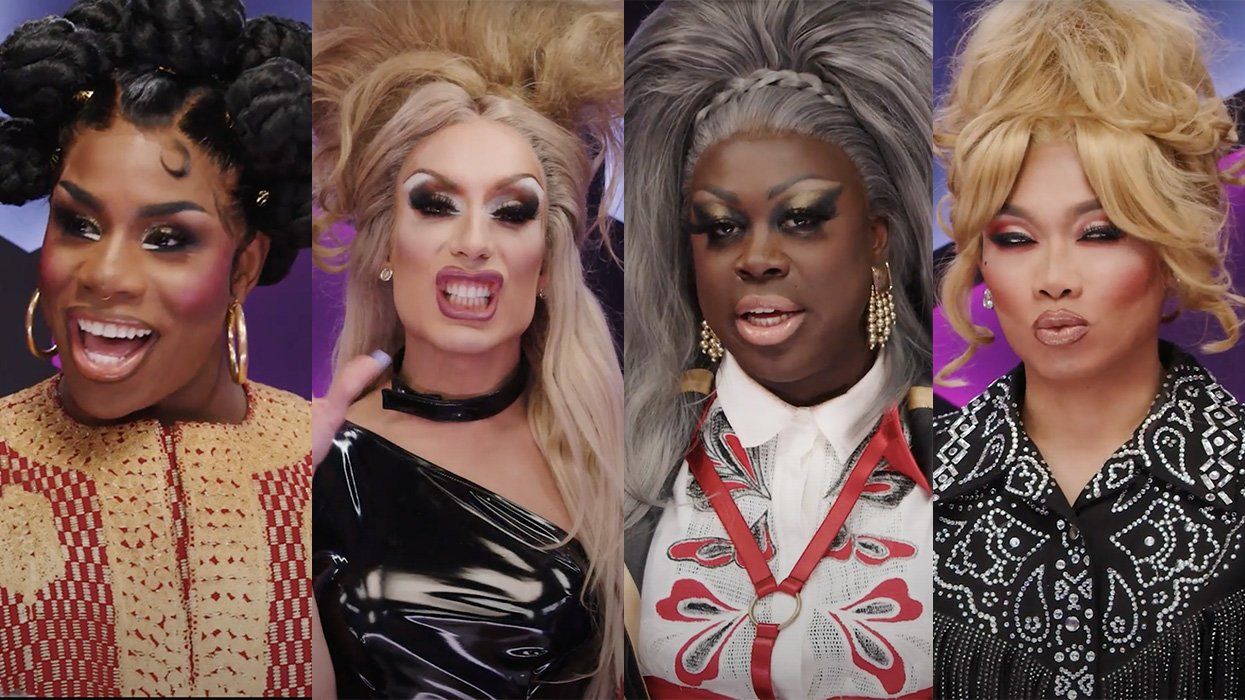 Monet, Alaska, Bob and Jujubee