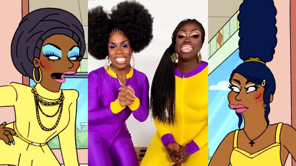 Monét X Change and Bob the Drag Queen