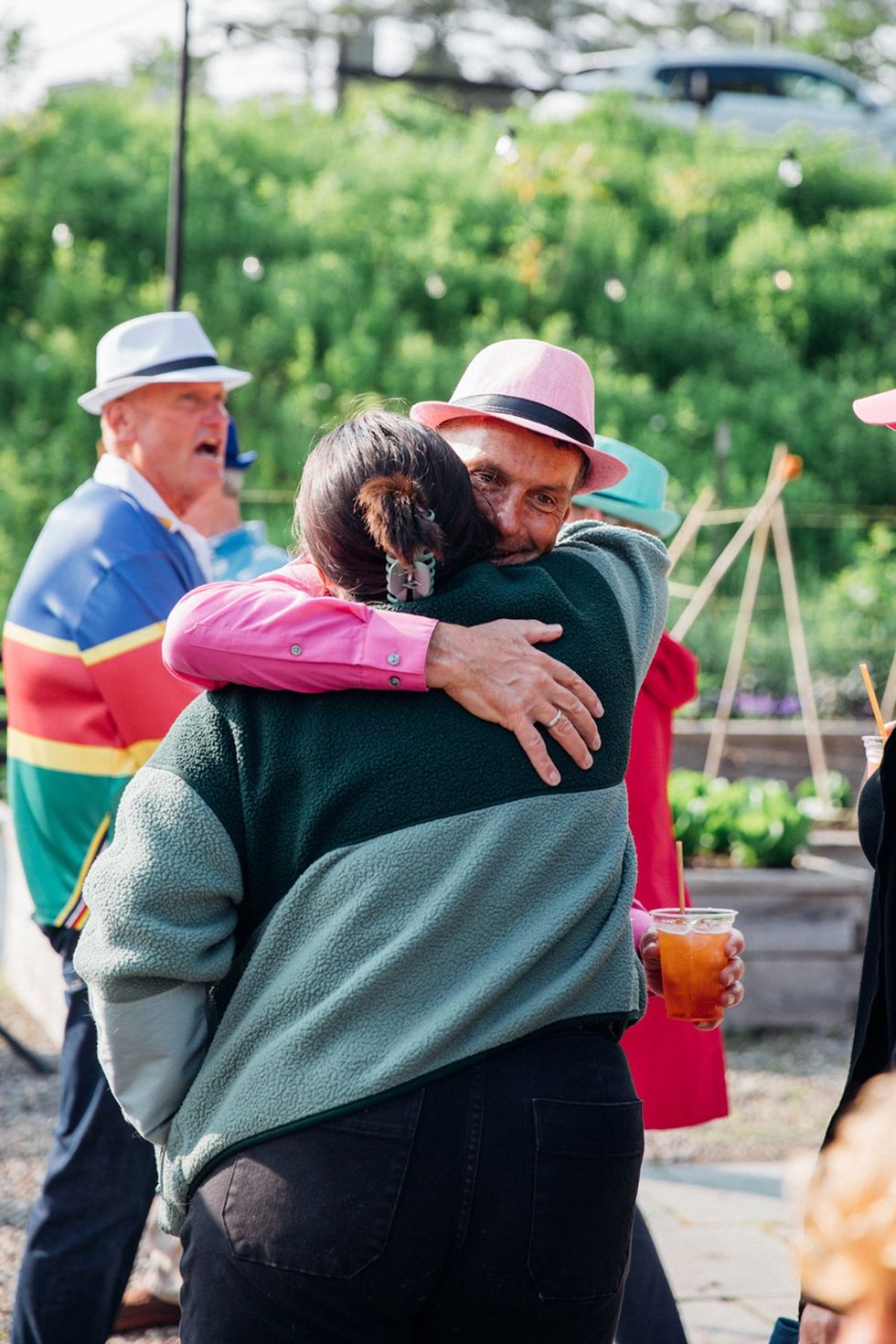 Mountaintop Pride party at Scribners Catskills Lodge upstate new york June 2025