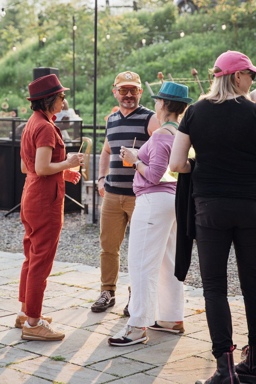 Mountaintop Pride party at Scribners Catskills Lodge upstate new york June 2025