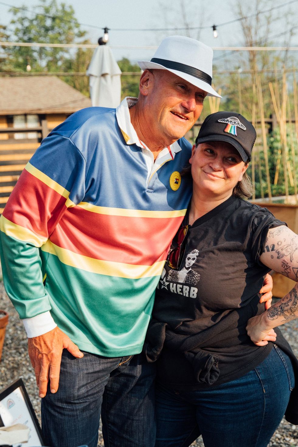 Mountaintop Pride party at Scribners Catskills Lodge upstate new york June 2025