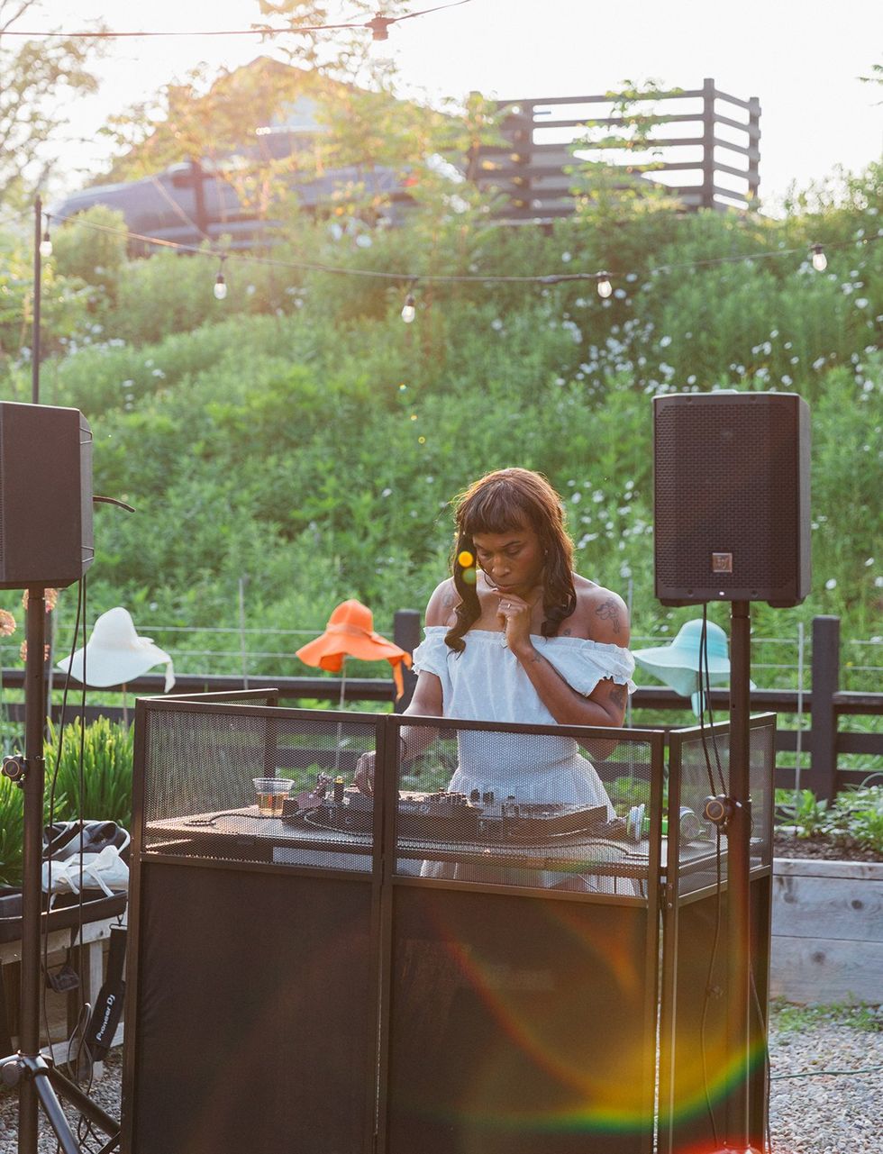 Mountaintop Pride party at Scribners Catskills Lodge upstate new york June 2025