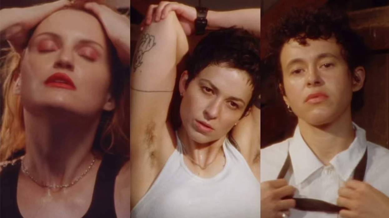 MUNA band members Katie Gavin, Josette Maskin, and Naomi McPherson.