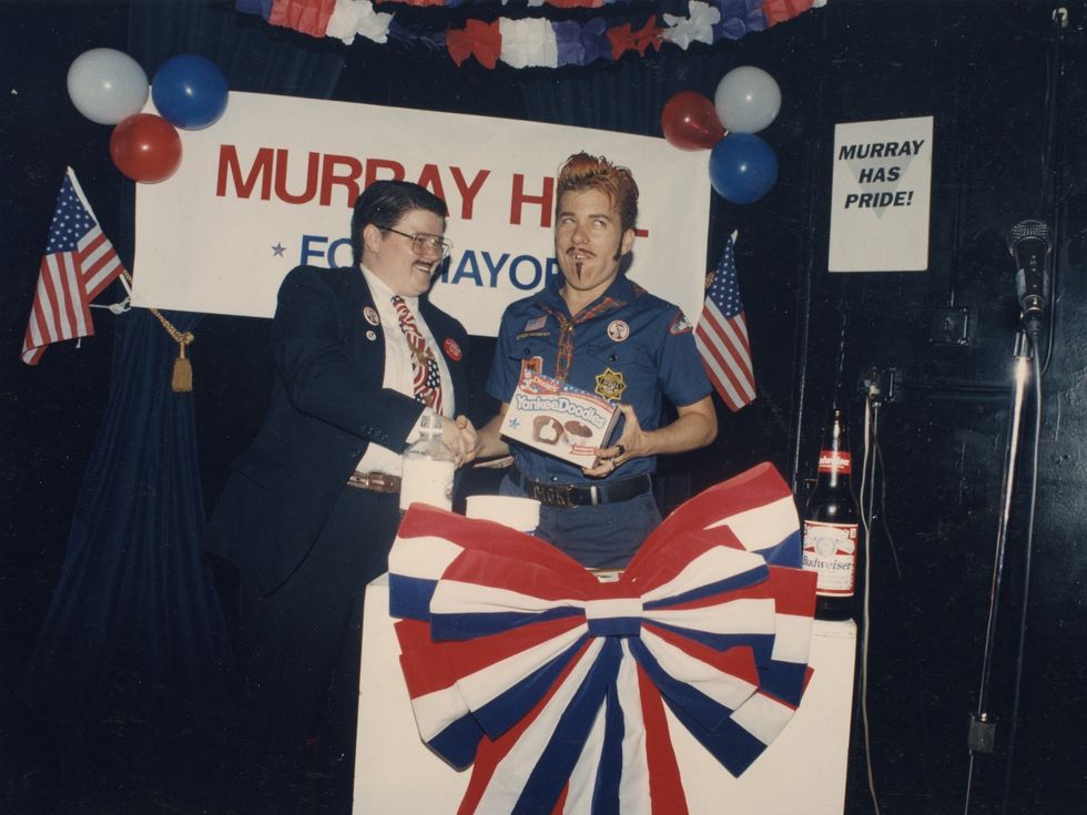 Murray Hill and Mo B. Dick at Club Casanova in 1997