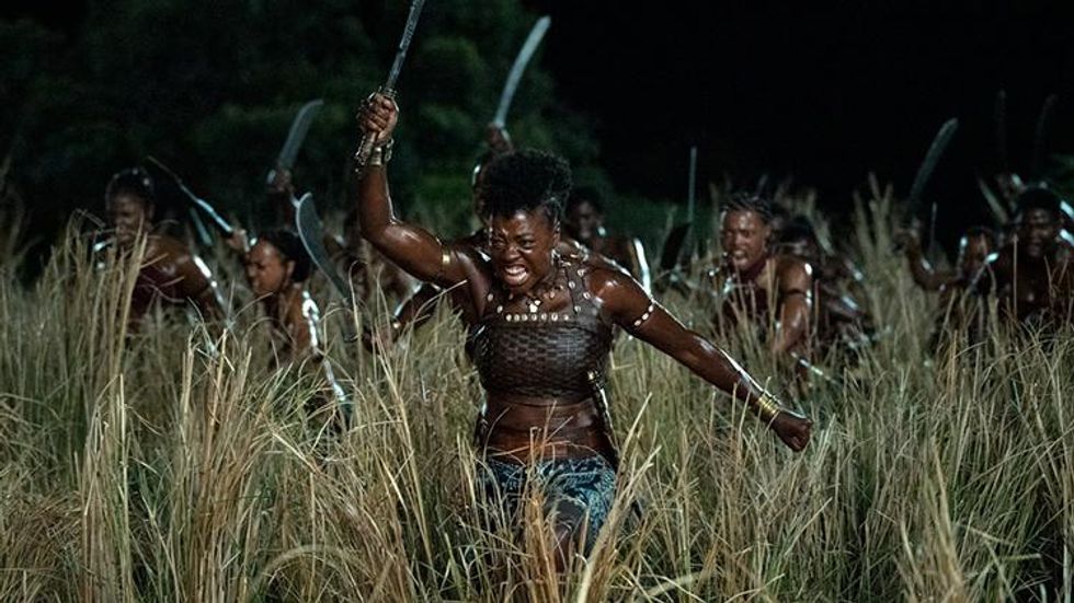 Nanisca (Viola Davis) in TriStar Pictures' THE WOMAN KING.