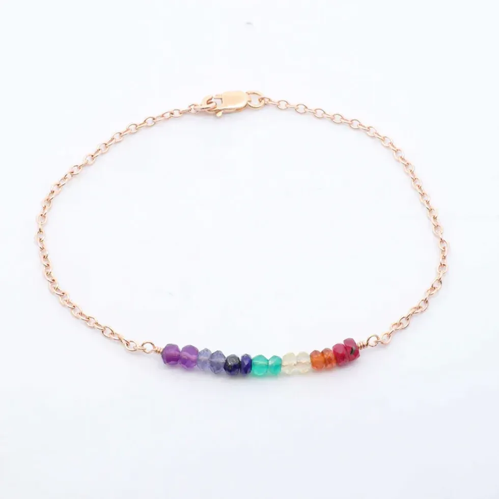NASHELLE - RAINBOW GEM BRACELET