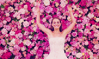 natalie portman flowers