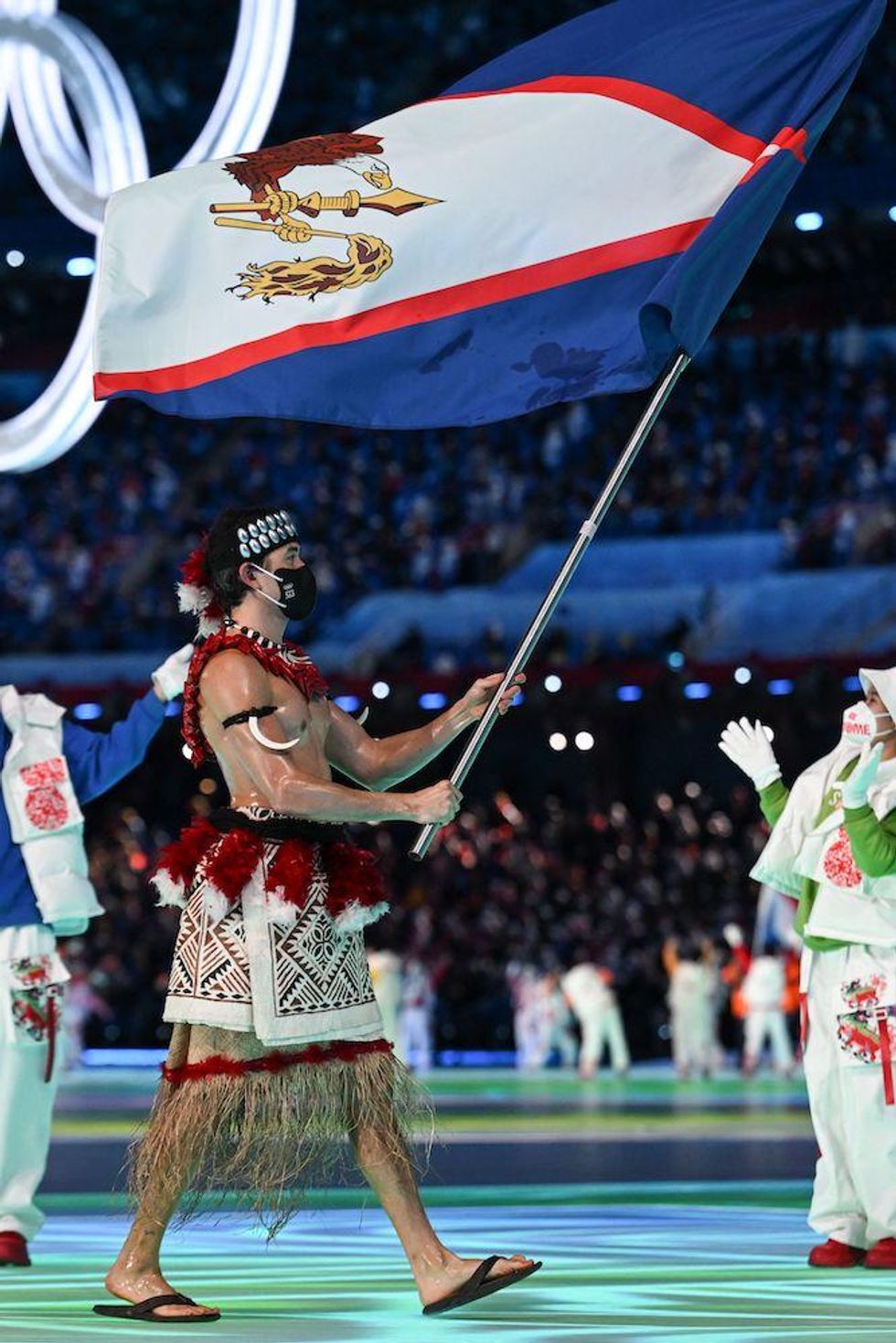 Nathan Crumpton for American Samoa at 2022 Beijing Olympics