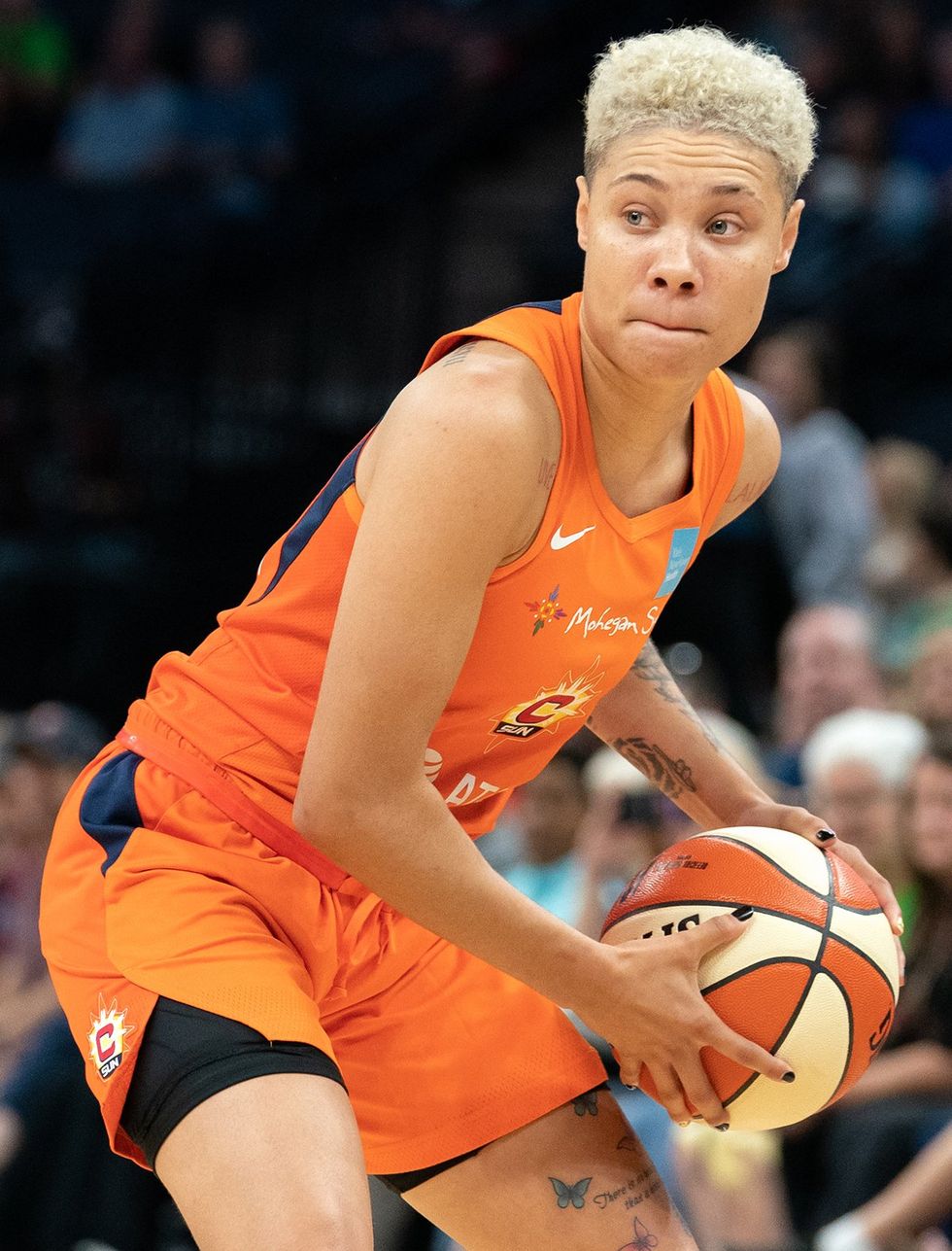 Natisha Hiedeman photo gallery queer women 2025 WNBA womens professional basketball league