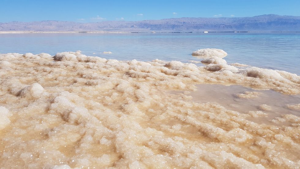 neve midbar nude beach north dead sea israel