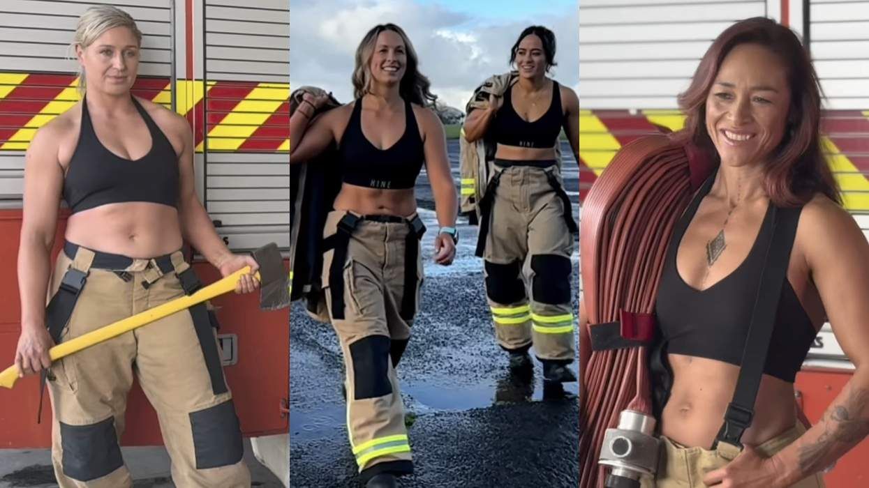 New Zealand women firefighters pose for calendar