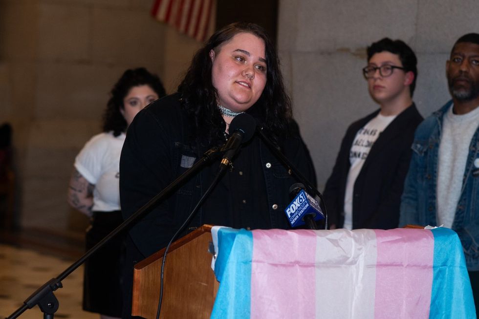Nex Benedict murdered transgender nonbinary twospirit teen candlelight vigils across the country