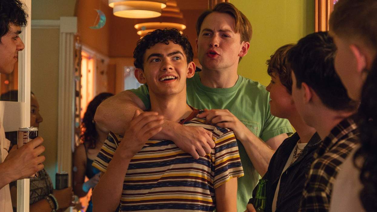 Nick and Charlie in 'Heartstopper Forever.'