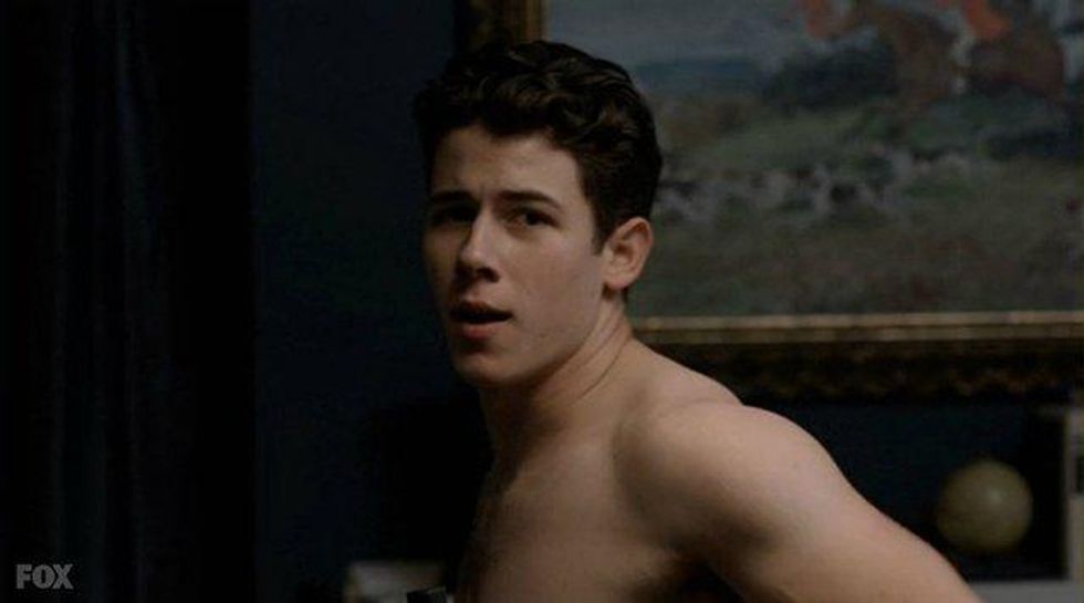 Nick Jonas' character Boone on Scream Queens. 