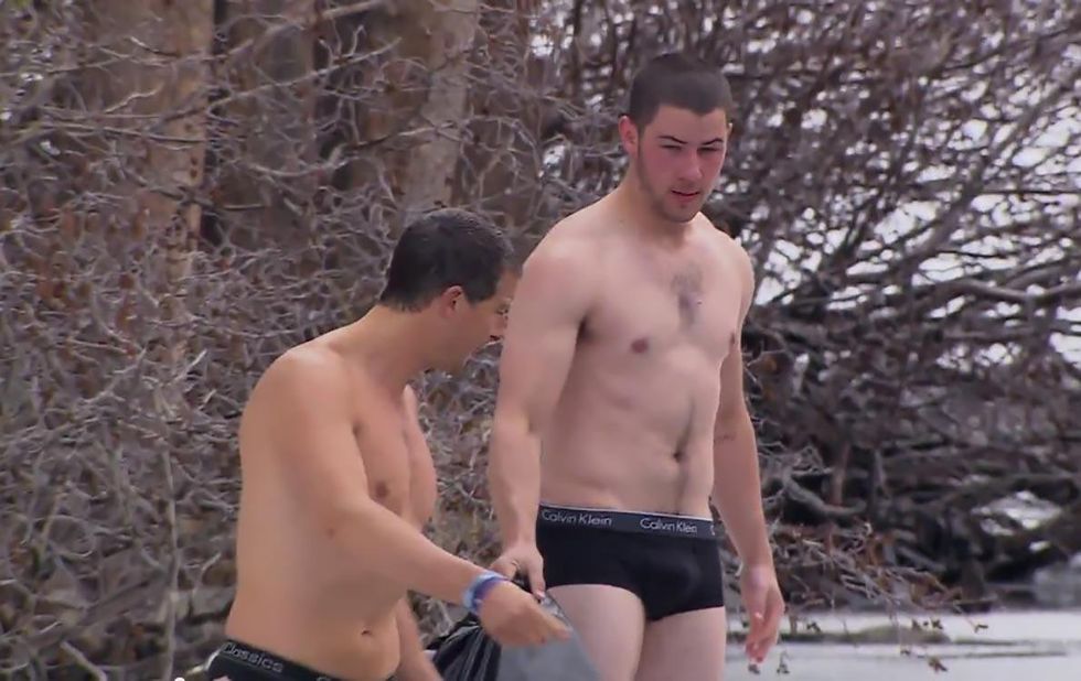 Nick Jonas on 'Running Wild with Bear Grylls'