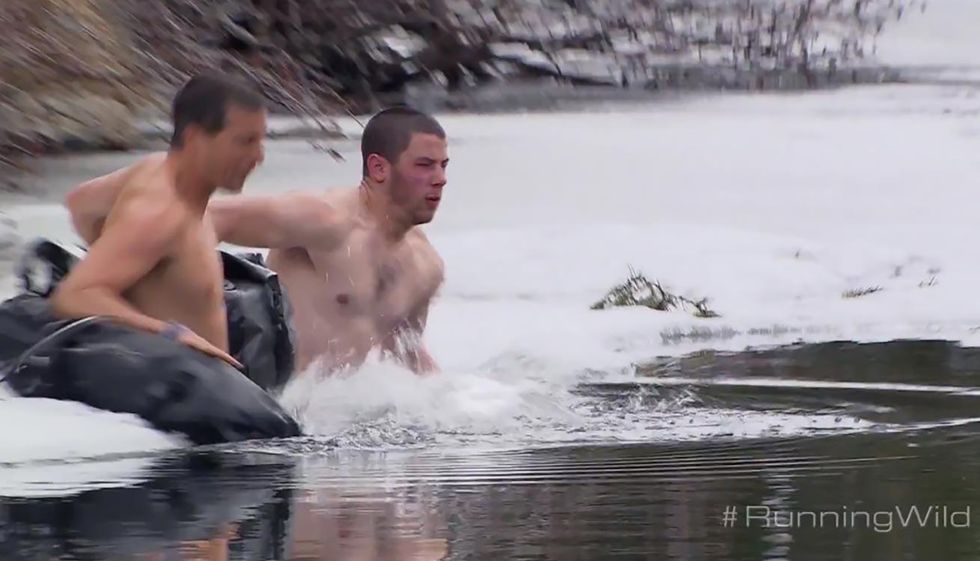 Nick Jonas on 'Running Wild with Bear Grylls'