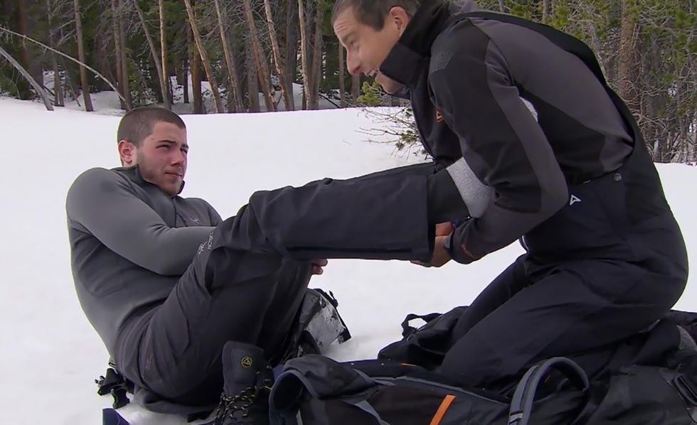 Nick Jonas on 'Running Wild with Bear Grylls'