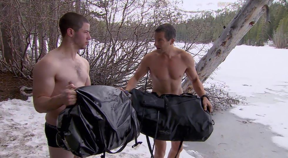 Nick Jonas on 'Running Wild with Bear Grylls'