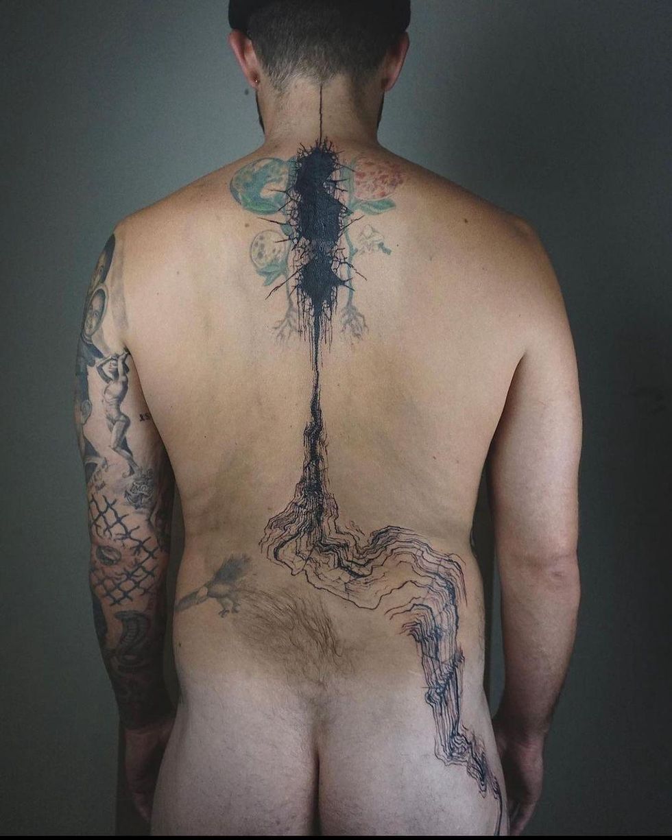 Nico Tortorello new tatoo