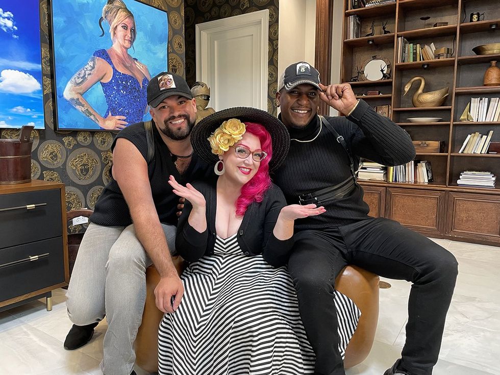 Nigel, Rico and Rachel